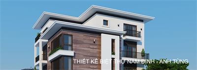 Thiết kế biệt thự tại Nam Định - Anh Tùng