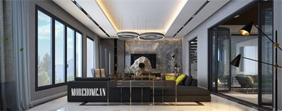 Thiết kế nội thất biệt thự hiện đại cao cấp, sang trọng tại Morehome